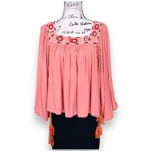 Banjara Anthropology Embroidered Bohemian Top